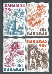Bahamas 1976 mint stamps MNH(**) olympics - Picture 1 of 1