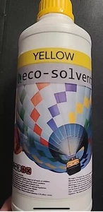 1L YELLOW Eco-Solvent Ink for Roland, Mutoh, Mimaki, & more; See Description - Picture 1 of 2