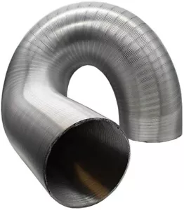 ALUMINIUM KLIMAANLAGE KLIMAANLAGE ENTLÜFTUNGSSCHLAUCH KANALISIERUNGSROHR 3 METER 102mm 4" - Bild 1 von 4