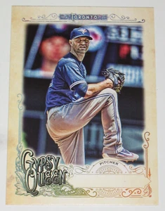 2017 Topps Gypsy Queen Missing Nameplate #165 J.A. Happ - SP No Name on Front - Picture 1 of 2