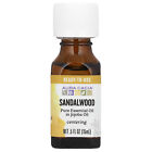 Pure Essential Oil in Jojoba Oil, Sandalwood, 0.5 fl oz (15 ml)