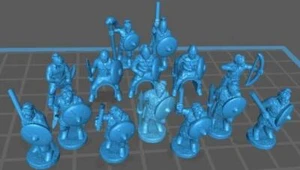Early Frankish Army - Resin 15mm Minis - Picture 1 of 2