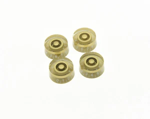 4x Gold LP Guitar Control Knobs Speed Dial Knobs Fits Les Paul - Picture 1 of 4