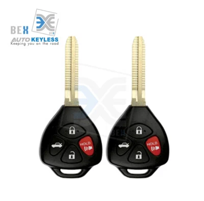 2 Llaveros a distancia para GQ4-29T Toyota Matrix Venza 2009 2010 2011 2012 2013 2014 Foto 1 de 3