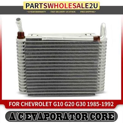 Núcleo evaporador de CA delantero de aluminio para Chevrolet G10 G20 G30 1985-1992 GMC G1500 Foto 1 de 4