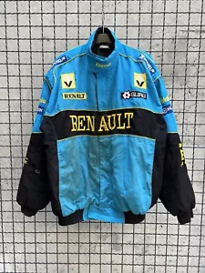 Renault F1 Elf Michelin 90s Vintage Racing Jacket - Picture 1 of 24