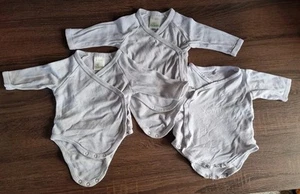 3 Body Wickelbody Wickelbodys Bodys Frühchen 42 44 Alana Prenatal Weiß - Bild 1 von 4