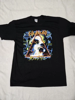 Camiseta 88' Def Leppard Hysteria Tour 1987-88 L Delta sin usar - Imagen 1 de 4
