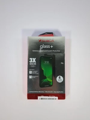 Zagg Invisibleshield 玻璃 + 屏幕保护膜 适用于 iPhone 11/Xr – 高清 — 第 1/4 张图片