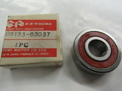 Cojinete Rh. Suzuki GSF400 Bandit GS500 GSX750 en la rueda trasera PN 08123-63037 Foto 1 de 2