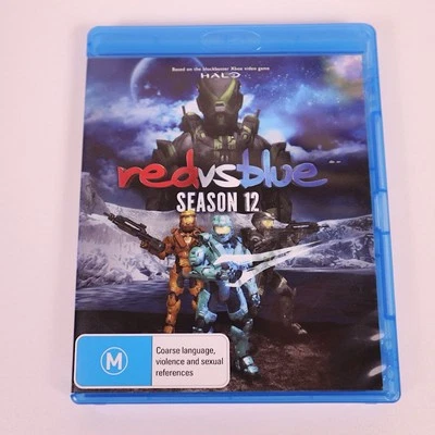 Red Vs Blue: Season 12 Blu-Ray - Region B - Based On Halo - Near Mint Disc - Image 1 of 3