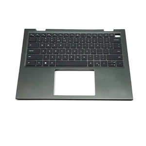 0VJ2P For Dell Inspiron 14 5410 7415 2-in-1 Palmrest Backlit Keyboard Green w13 - Picture 1 of 4