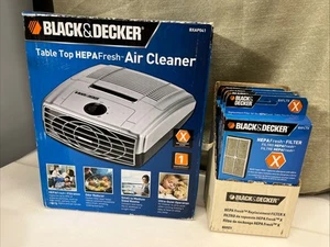 Black & Decker Tisch-HEPA-Luftreiniger Modell BXAP041 (Neu in geöffneter Verpackung) Filter - Bild 1 von 7