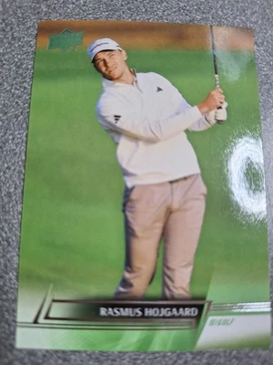 2021 Upper Deck Rasmus Hojgaard #39 T25 - Image 1 of 2