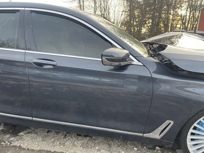 2016-2020 BMW 750i Right Passenger Side Front Door With Soft Close Gray Foto 1 de 4