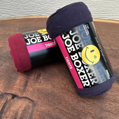 Joe Boxer Mujer Ciruela y Rojo Medias Talla Pequeña Transparente Comodidad Sears Conjunto de 2 NUEVO Foto 1 de 4