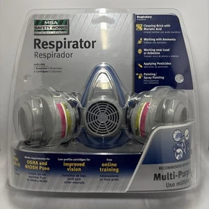MSA Safety Works Respirator NEW SEALED Resp Protection - Picture 1 of 3