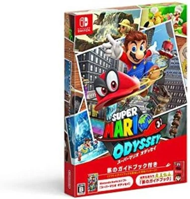 Nintendo Switch Super Mario Odyssey of guide book F/S w/Tracking# New from Japan - Image 1 of 3