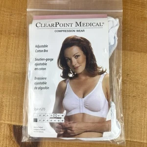 NEW ClearPoint Medical 40 Compression Gear Comfort Bra Post Surgery Recovery - Picture 1 of 8