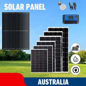 50W 120W 170W 200W Mono Solar Panel Kit 12V for Caravan RV Boat Camper Van Home - Picture 1 of 28