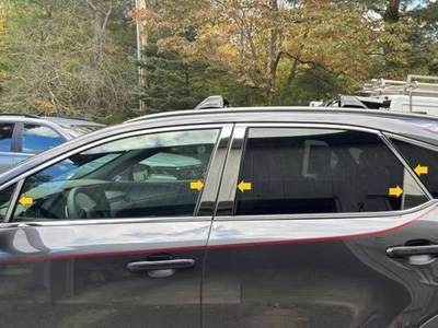 Stainless Steel Pillar Post Trim 10 Pc for Lexus RX350 2023-2025 QAA PP73128 - Image 1 of 4