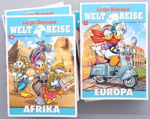 LTB VIAJE AL MUNDO volumen especial selección divertido libro de bolsillo editorial Ehapa Walt Disney - Imagen 1 de 11