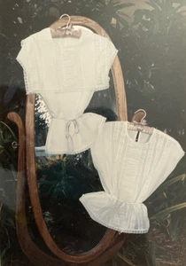 Hillcraft Sewing Pattern 8410 Heirloom Blouse Sz 6-20 French Machine Sewing - Picture 1 of 4