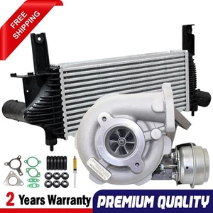 Upgrade Billet Turbo Charger+Intercooler For Nissan Pathfinder R51 YD25 2.5L - Picture 1 of 11