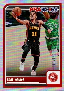 2023-24 Panini Hoops Silver Parallel #117 Trae Young 113/199 - Bild 1 von 1