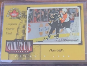 1997-98 Donruss Canadian Ice - Stanley Cup Scrapbook Jaromir Jagr #9 /2000 - Picture 1 of 2