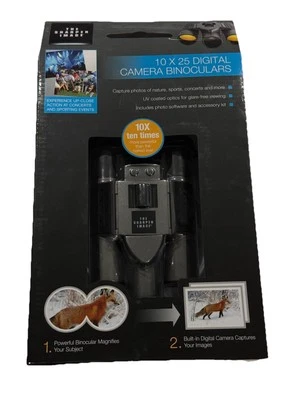 10x25 DIGITAL CAMERA BINOCULARS - THE SHARPE IMAGE NIB* - Image 1 of 2