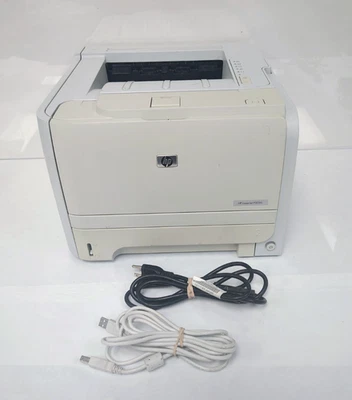 HP LaserJet P2035 Workgroup Monochrome Laser Printer 7,669 PP No Toner - Image 1 of 4