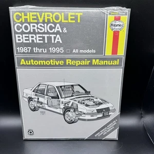 Haynes Repair Service Shop Manual 24032 Chevrolet Corsica Beretta 1987 thru 1995 - Foto 1 di 6
