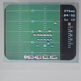 Vintage Japanese Famicom Menko Card - Hyper Sports (Konami) #228 - Amada 1985