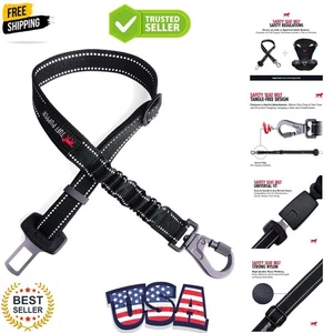 Cinturón de seguridad ajustable para perros | Sujeción de 15-24 pulgadas con diseño sin enredos - Imagen 1 de 11