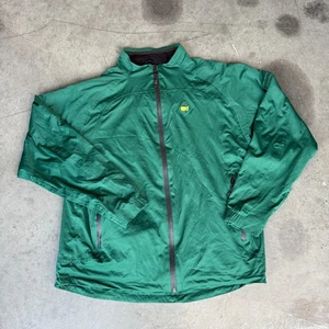 Vintage Herren Gr. Large Sunderland of Scotland grün MASTERS Jacke durchgehender Reißverschluss - Bild 1 von 8