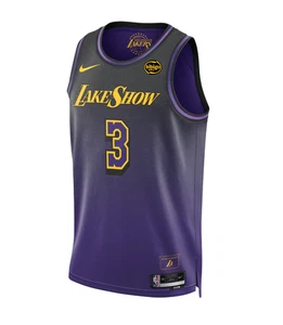 C225 $100 Nike NBA LA Lakers #3 Anthony Davis City Swingman Jersey Youth XL NWT - Picture 1 of 2