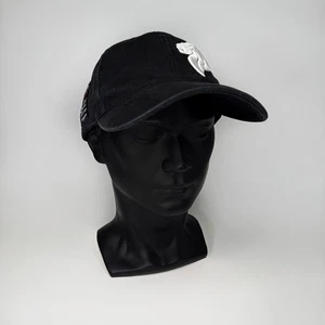 Gorra ajustable negra con logotipo bordado de rugby World Cup Singapore Sevens 7s - Imagen 1 de 5