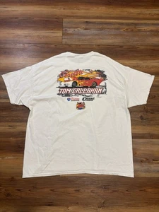 Vintage Tom Callahan Pro Outlaw Corvette Drag Racing Tshirt Size 3XL - Picture 1 of 5