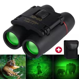 2025 NEW Military Army 30x60 Binoculars Day/Low Night Optic Goggles Hunting+Case - Picture 1 of 12