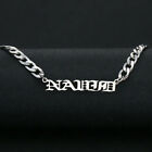 New Personalized Custom Name Stainless Steel Cuban Curb Chain Engraving Necklace