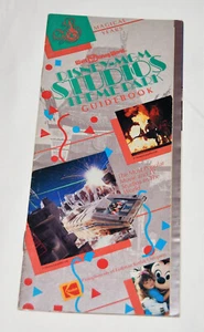 1991 Disney's MGM Studios Guide MAP Star Tours Indiana Jones Stunt Spectacular - Picture 1 of 21