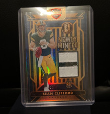 2023 Panini Gold Standard Sean Clifford Newly Minted Rookie Patch Card 5/10