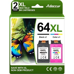 64XL Wkład atramentowy Zamiennik do atramentu HP 64 HP 64 Atrament do wkładu atramentowego HP 64XL - Zdjęcie 1 z 9