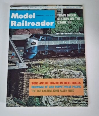 Model Railroader Magazine February 1975 - Image 1 of 2