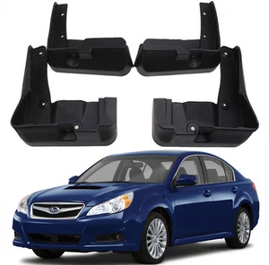 Genuine New Set Splash Guards Mud Flaps Fender FOR 2010-2014 Subaru Legacy Sedan - Picture 1 of 11