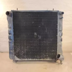 Original Jaguar XKE E-Type 4.2 Series 1 Brass Radiator C24252 Assembly OEM - Picture 1 of 13