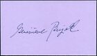 Genevieve Bujold Signed 3X5 Index Card Anne Boleyn Earthquake Obsession Coma