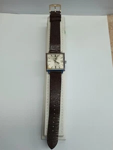 Vintage Bucherer Stainless Steel Square Automatic  Watch - Men's - Picture 1 of 11