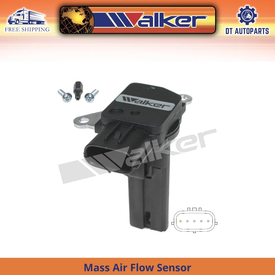 Sensor de flujo de aire de masa Walker 2010 2011 para Suzuki Grand Vitara 2009-2016 2,4 L L4 Foto 1 de 4